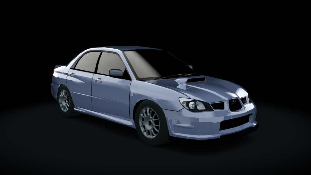 Traffic-MNBA Subaru Impreza S204, skin Silver EU