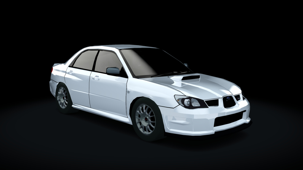 Traffic-MNBA Subaru Impreza S204, skin White EU