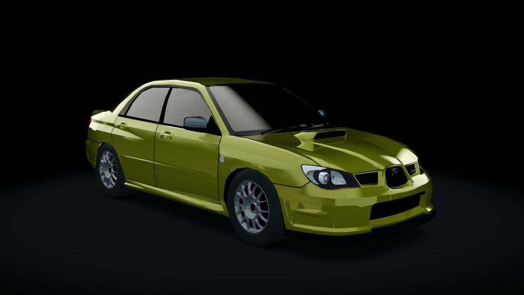 Traffic-MNBA Subaru Impreza S204, skin Yellow EU