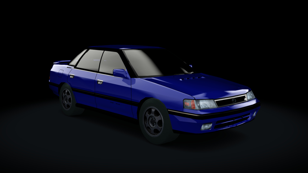 Traffic-MNBA Subaru Legacy RS, skin Blue EU