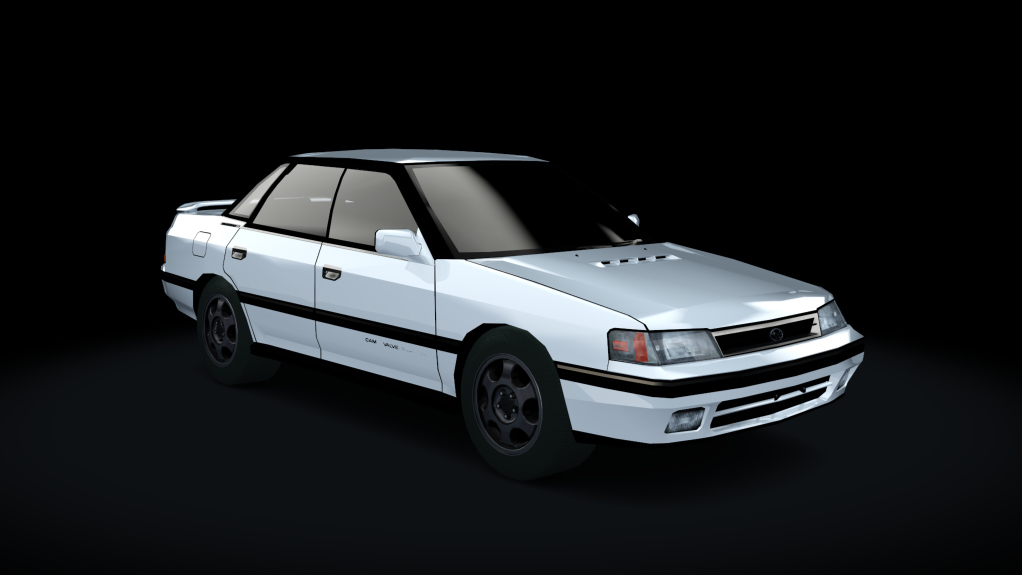 Traffic-MNBA Subaru Legacy RS, skin White JP