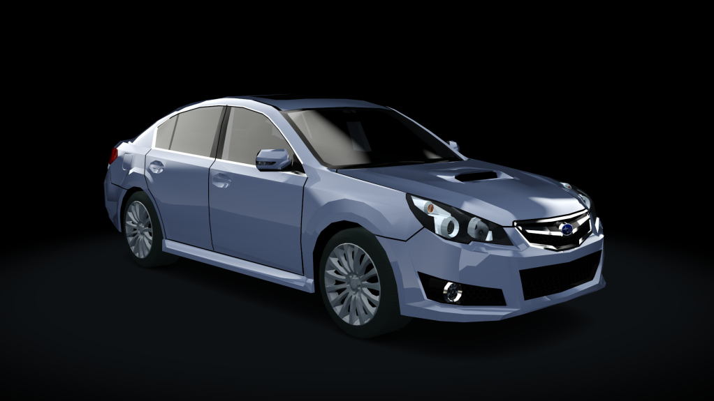 Traffic-MNBA Subaru Legacy B4GT, skin Silver EU