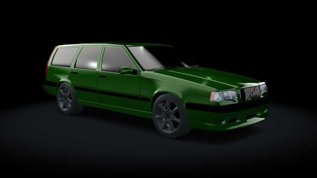 Traffic-MNBA Volvo 850R, skin Green EU