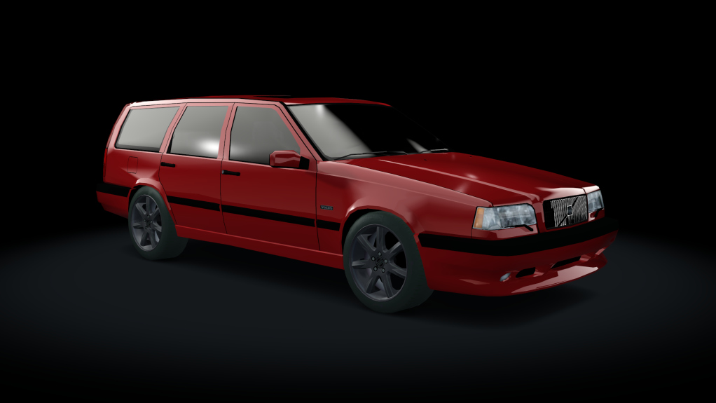 Traffic-MNBA Volvo 850R, skin Red EU