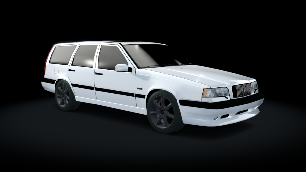 Traffic-MNBA Volvo 850R, skin White EU