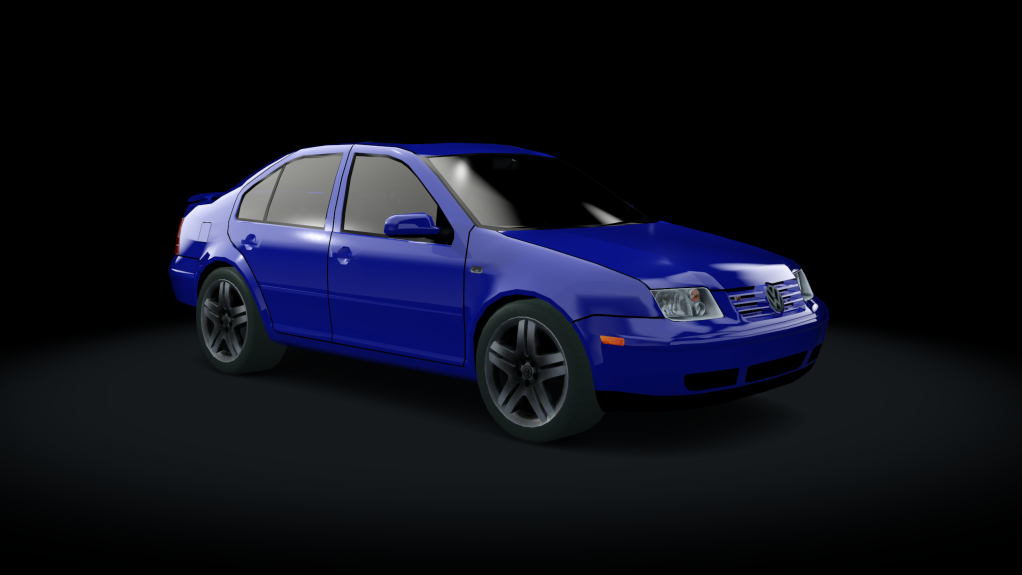 Traffic-MNBA VW Bora VR6, skin Blue EU