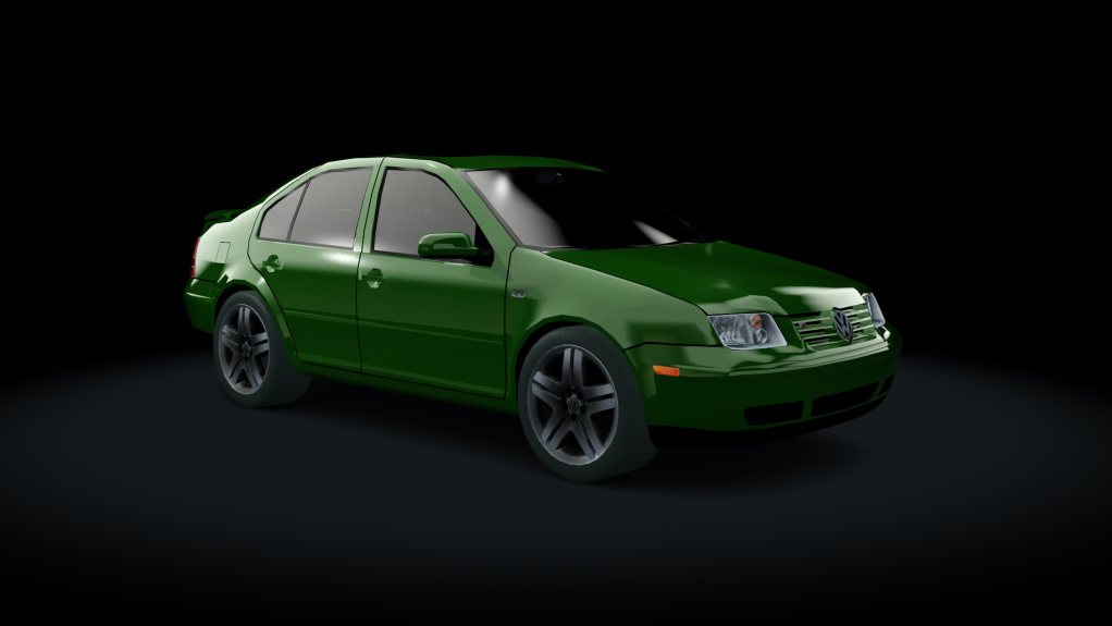 Traffic-MNBA VW Bora VR6, skin Green EU