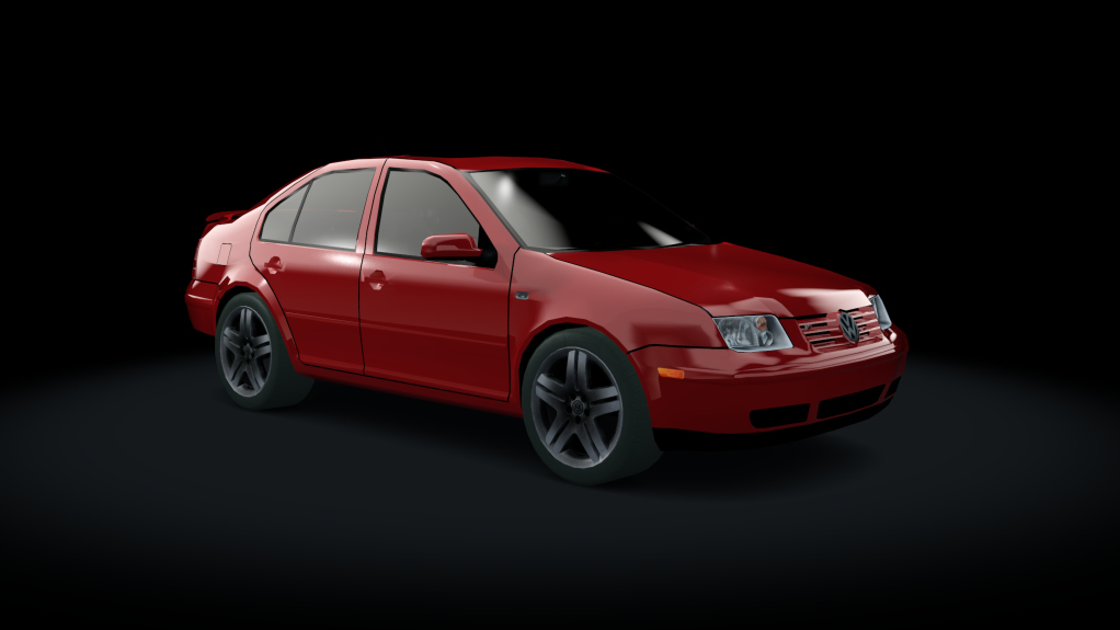 Traffic-MNBA VW Bora VR6, skin Red EU