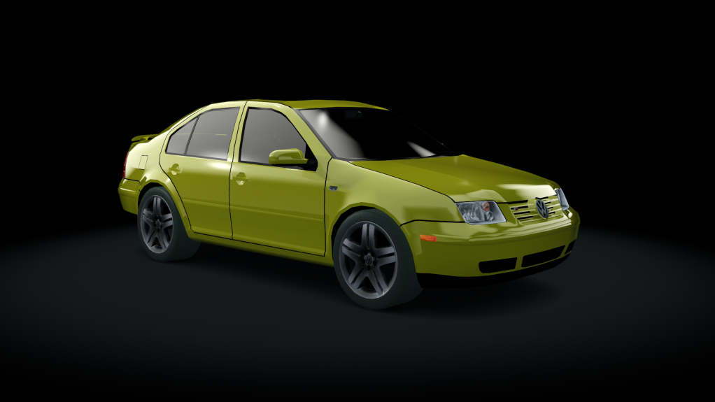 Traffic-MNBA VW Bora VR6, skin Yellow EU