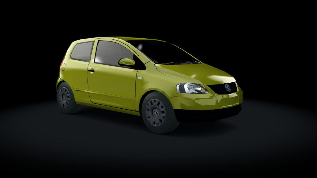 Traffic-MNBA VW Fox, skin Yellow EU