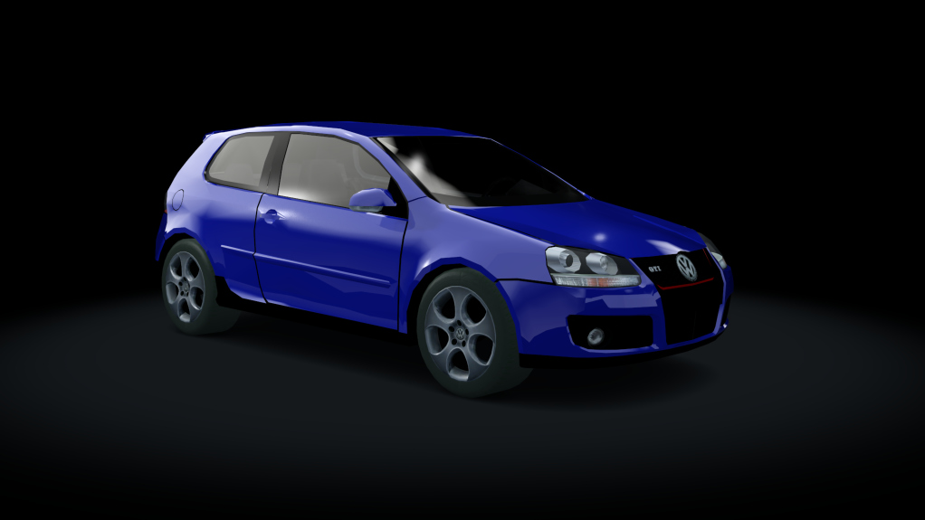 Traffic-MNBA VW Golf 5 GTI, skin Blue EU