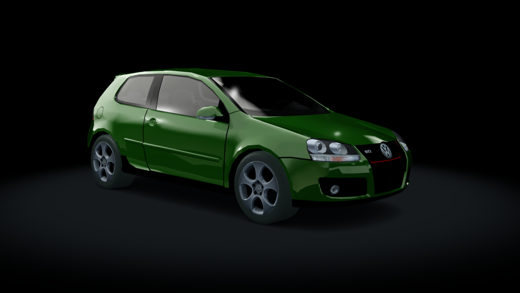 Traffic-MNBA VW Golf 5 GTI, skin Green EU