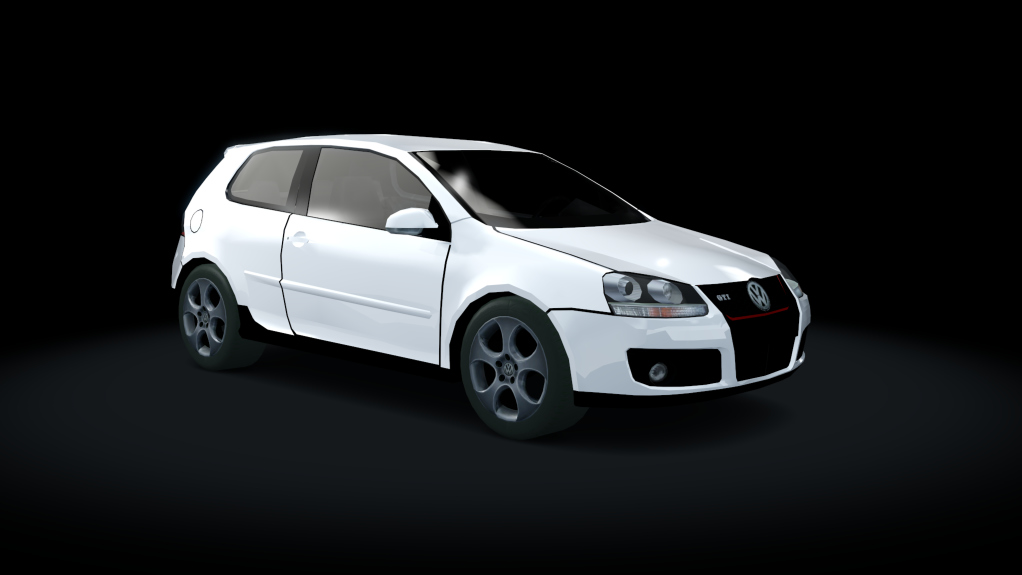 Traffic-MNBA VW Golf 5 GTI, skin White EU