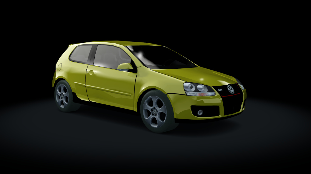 Traffic-MNBA VW Golf 5 GTI, skin Yellow EU