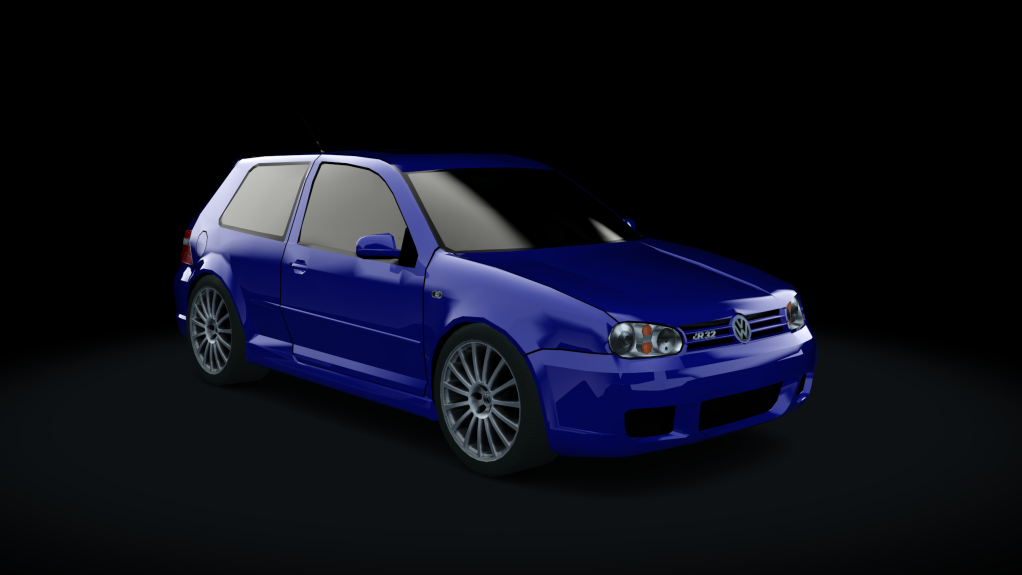 Traffic-MNBA VW Golf R32, skin Blue EU