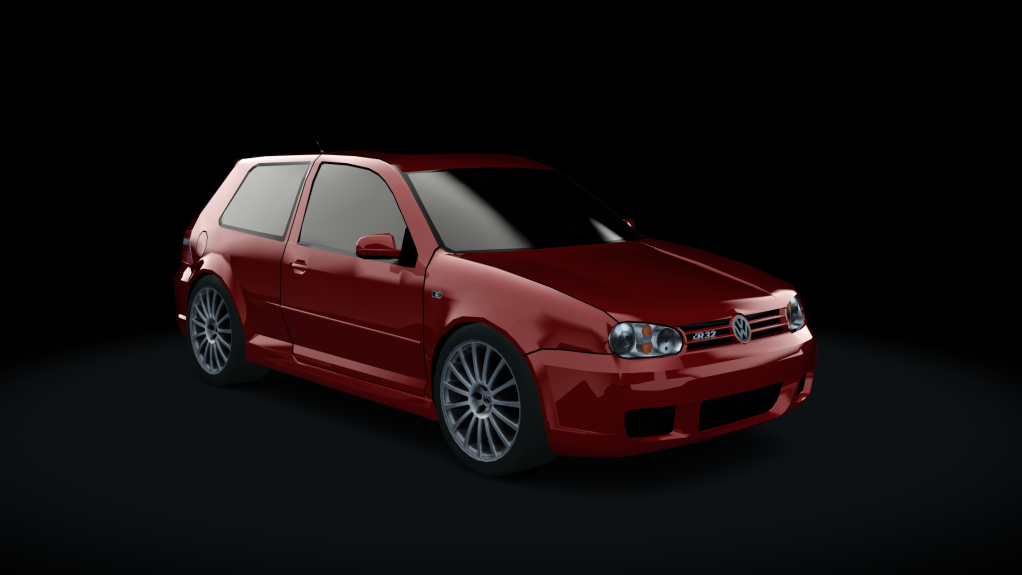 Traffic-MNBA VW Golf R32, skin Red EU