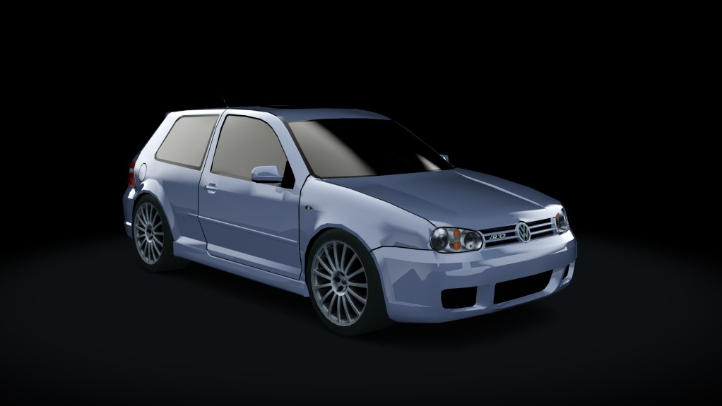 Traffic-MNBA VW Golf R32, skin Silver EU