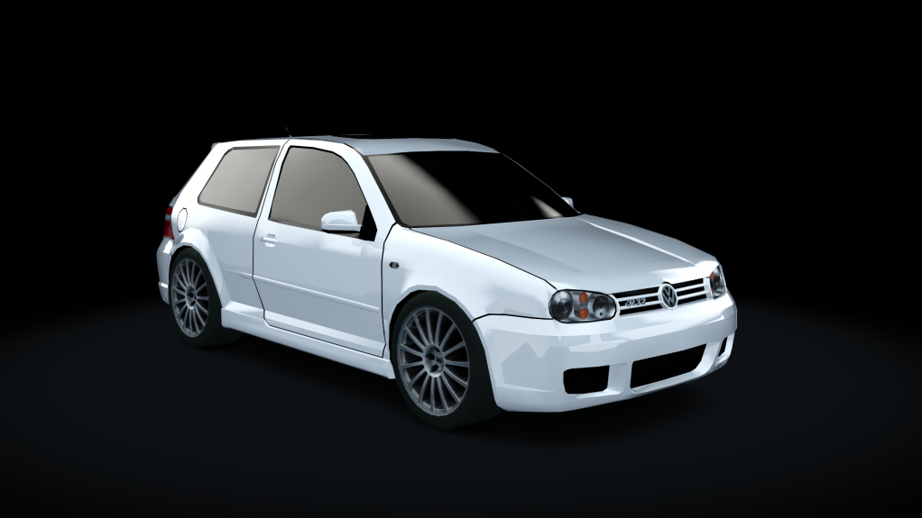 Traffic-MNBA VW Golf R32, skin White EU