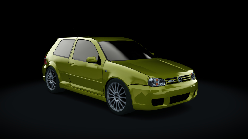 Traffic-MNBA VW Golf R32, skin Yellow EU