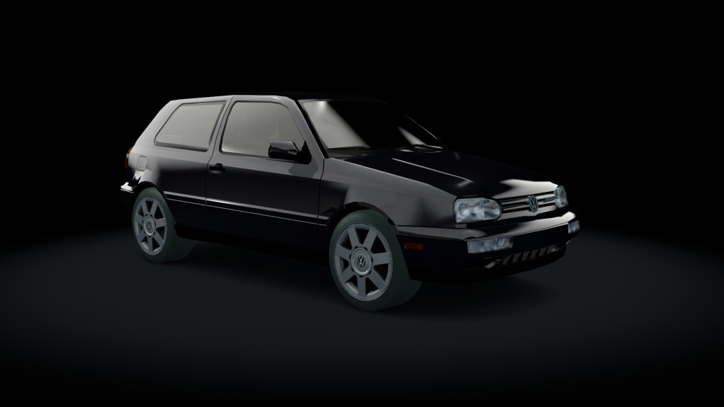 Traffic-MNBA VW Golf 3 VR6, skin Black EU