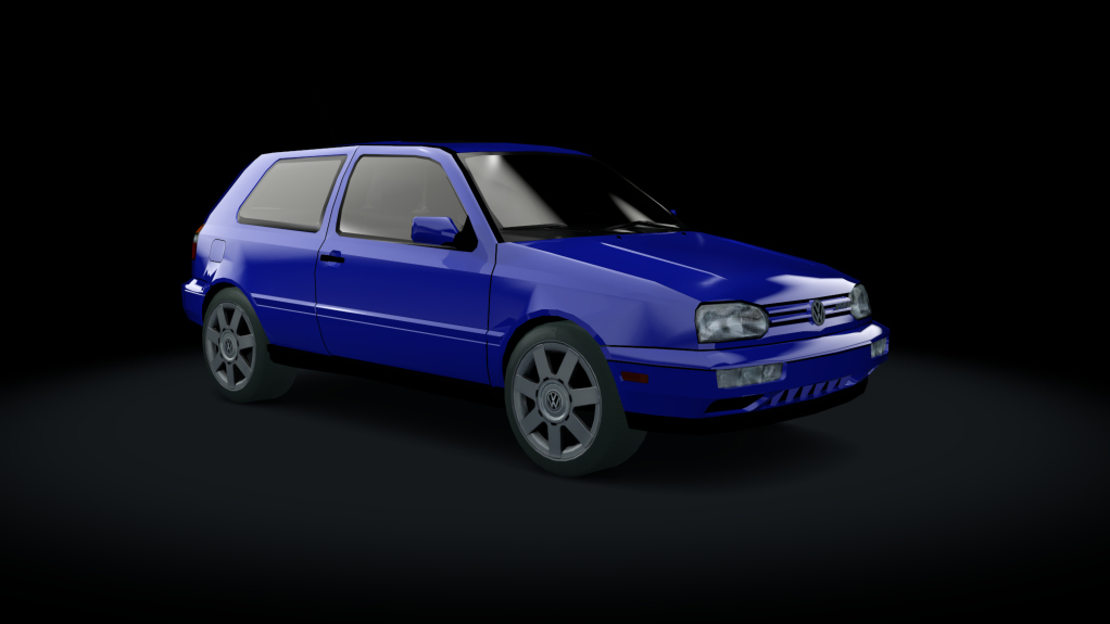 Traffic-MNBA VW Golf 3 VR6, skin Blue EU