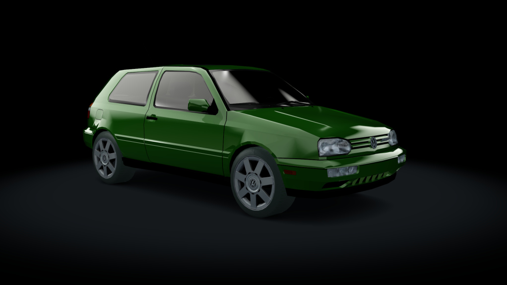 Traffic-MNBA VW Golf 3 VR6, skin Green EU