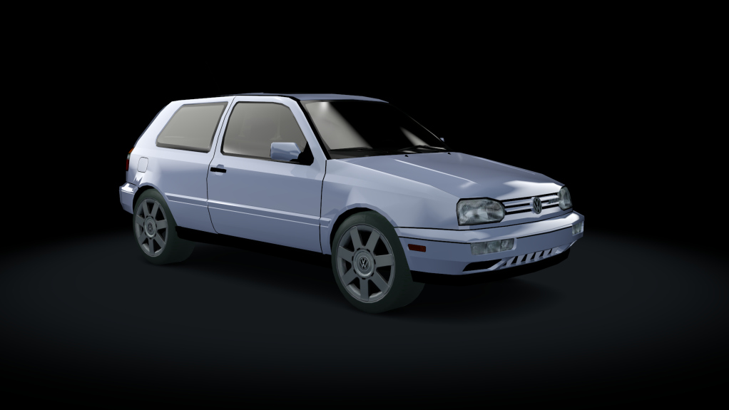 Traffic-MNBA VW Golf 3 VR6, skin Silver EU