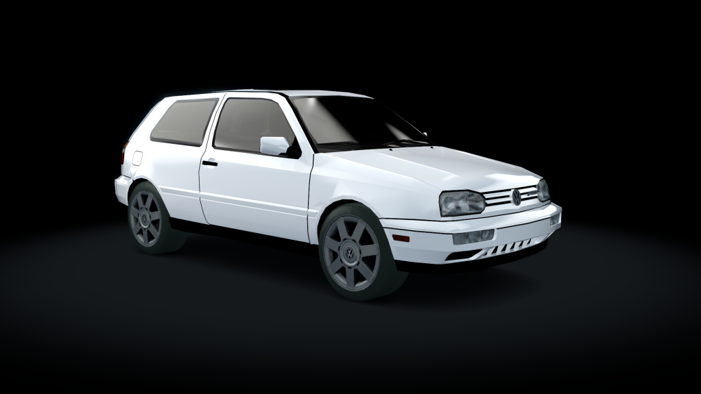 Traffic-MNBA VW Golf 3 VR6, skin White EU