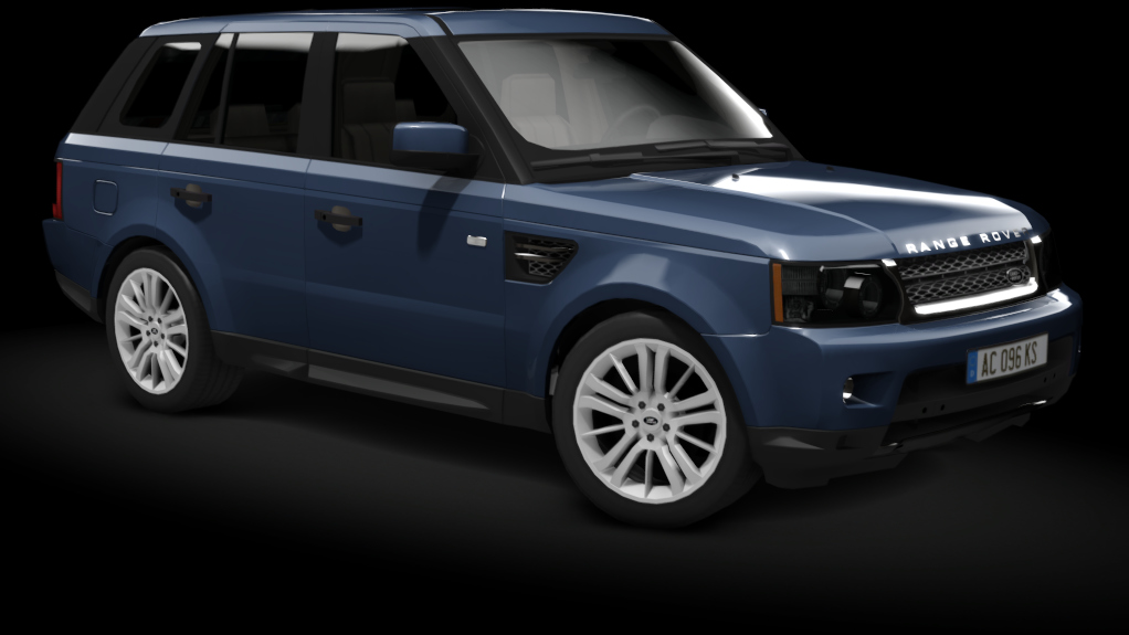 τraffic eu - Range Rover Sport Supercharged, skin blue_metallic