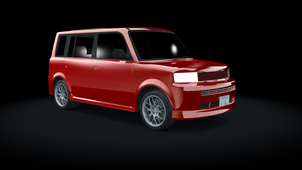 Toyota bB Traffic, skin 00_super_red