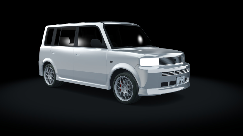 Toyota bB Traffic, skin 03_silver_met