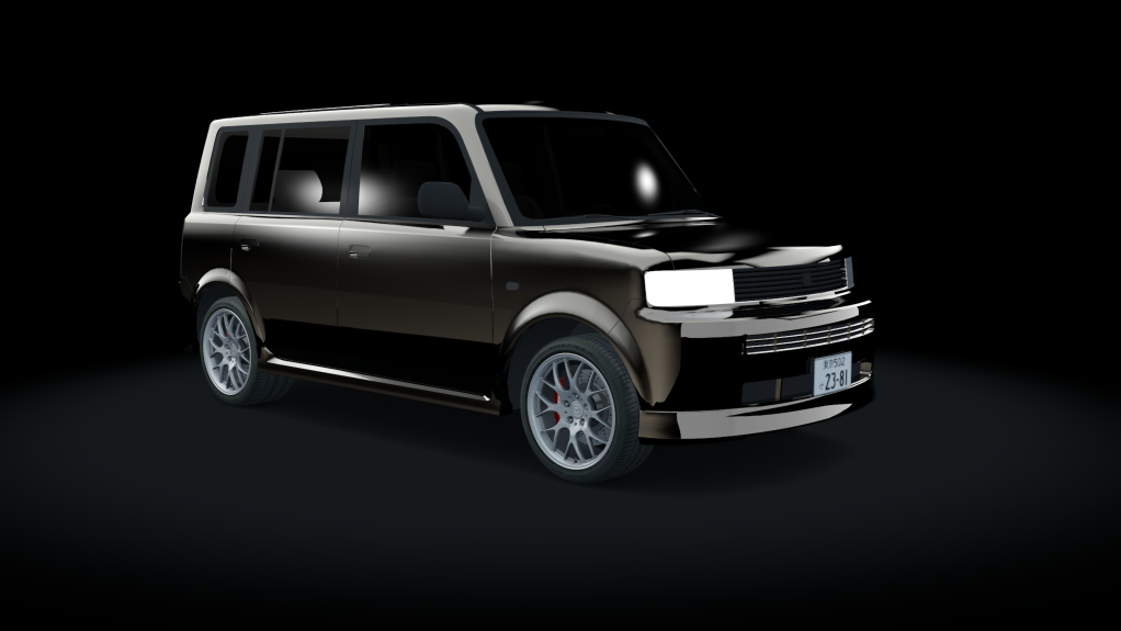 Toyota bB Traffic, skin 04_black