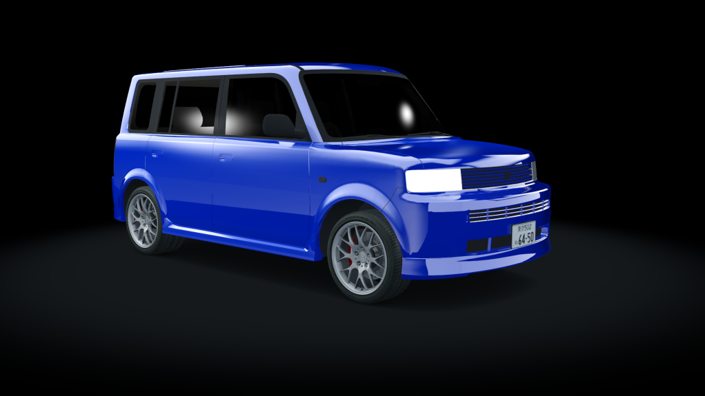 Toyota bB Traffic, skin 05_blue_pearl_met