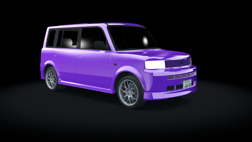 Toyota bB Traffic, skin 05_purple