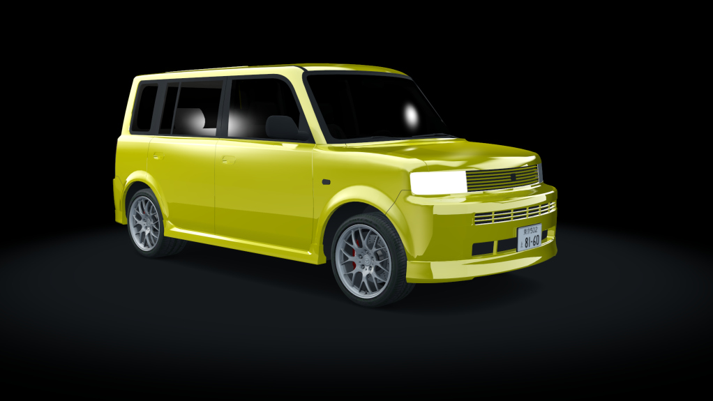 Toyota bB Traffic, skin 05_yellow