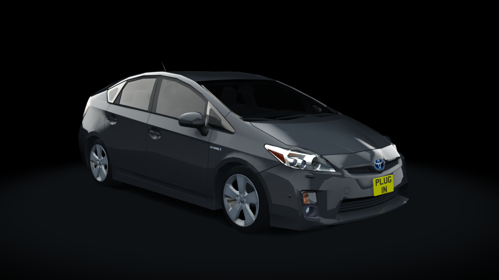 τraffic jp - Toyota Prius, skin GREYY