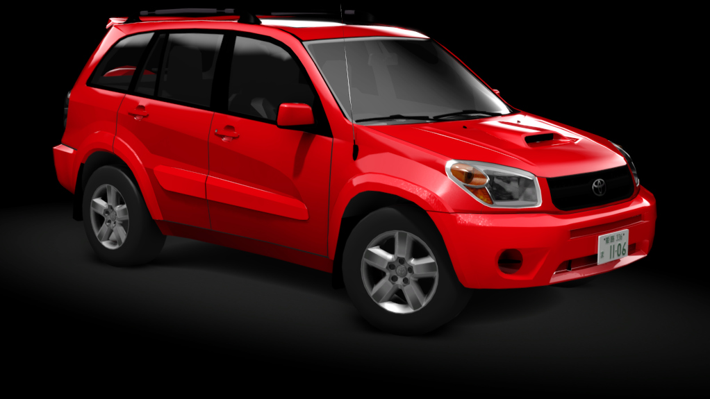 τraffic jp - Toyota Rav4, skin 02_misano_red_pearl_br