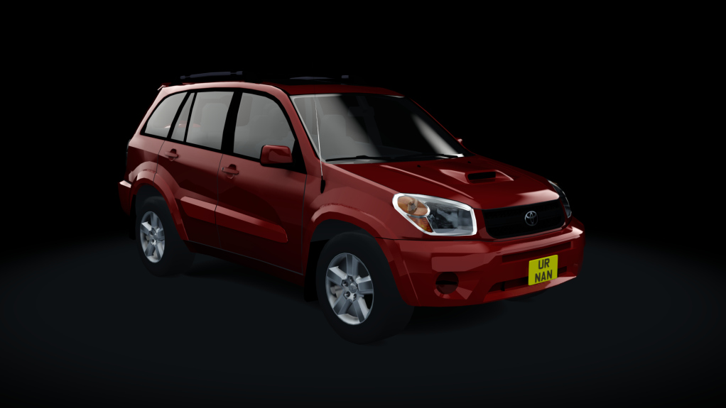 τraffic jp - Toyota Rav4, skin REDRAV4