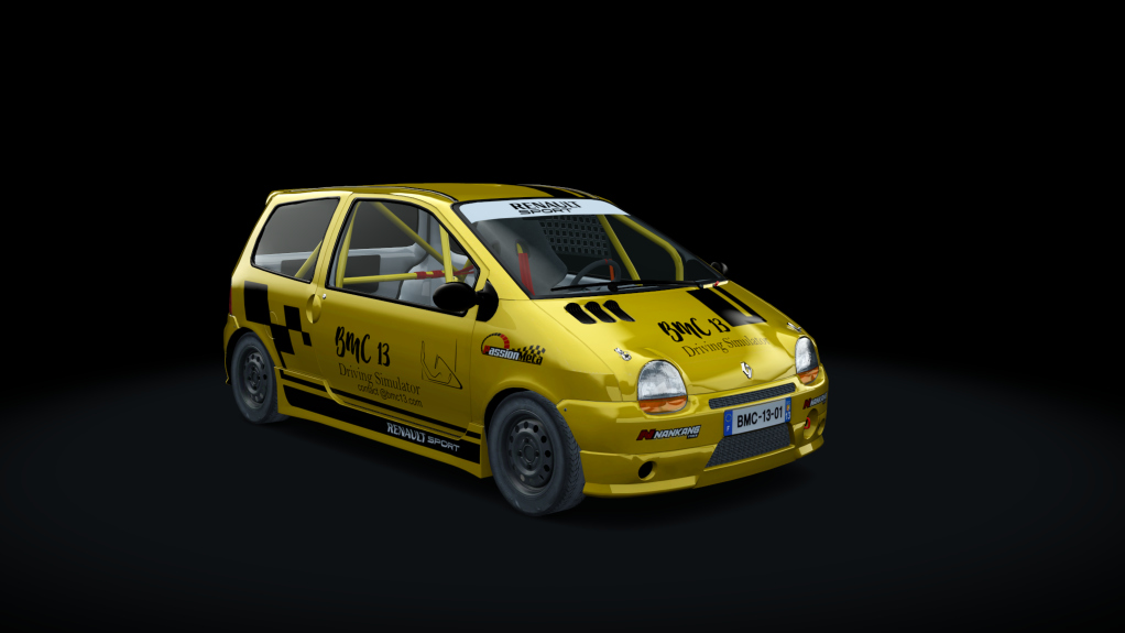 Renault Twingo TwinCup, skin 01_BMC13_Yellow