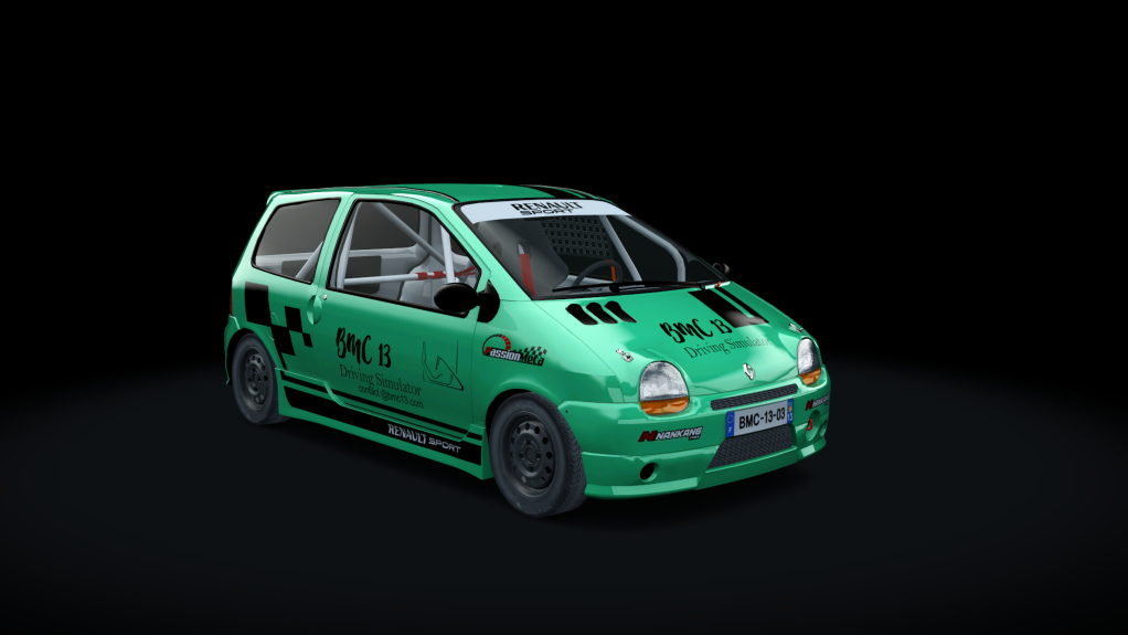 Renault Twingo TwinCup, skin 03_BMC13_YanosGreen