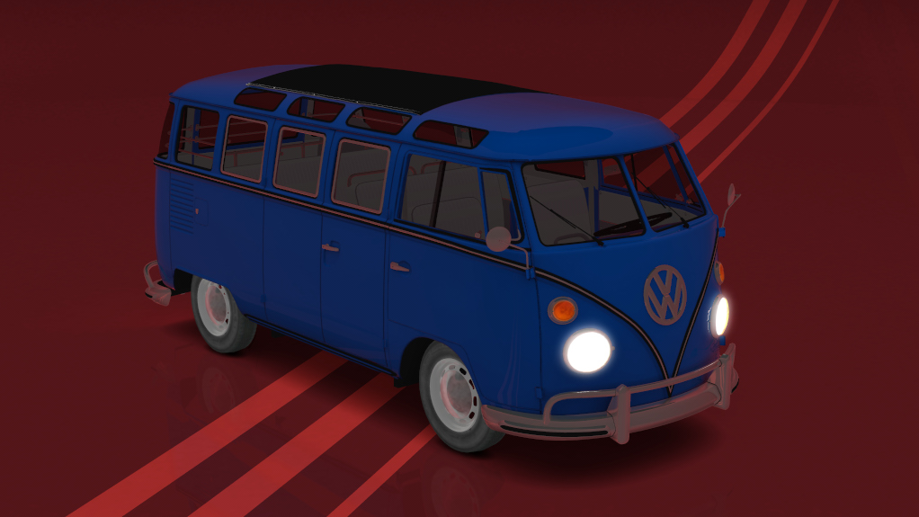 VAC TV Van - Type 2, skin blue