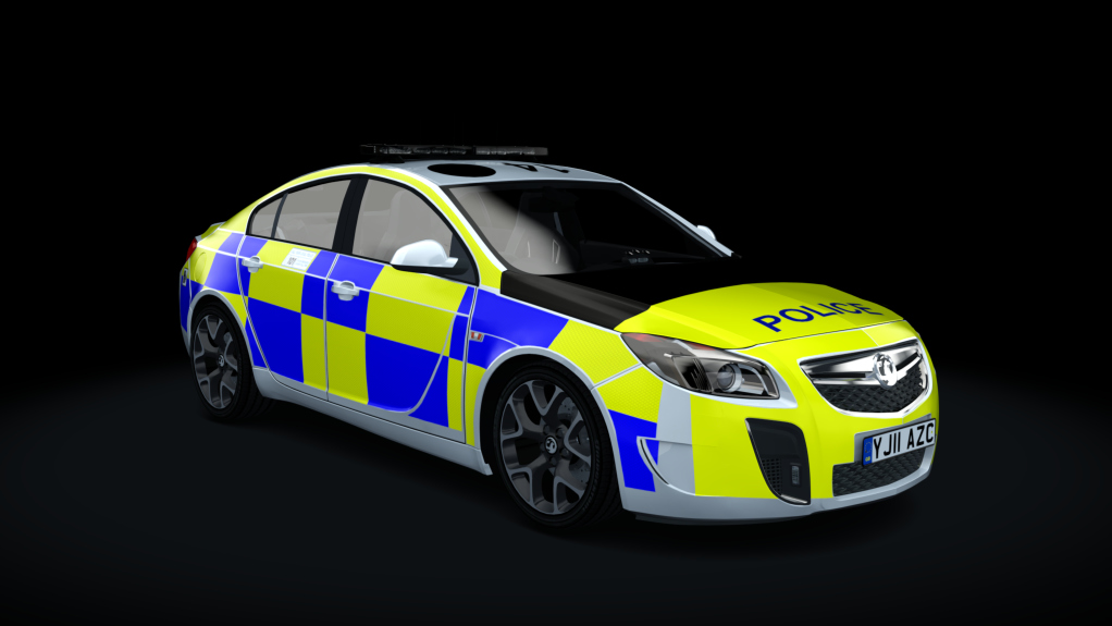 Vauxhall Insignia 2010 Police, skin AZC