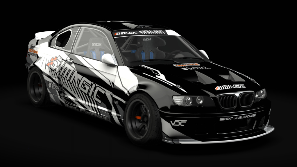 VDC BMW E46 HGK Public 3.0, skin VDC Black