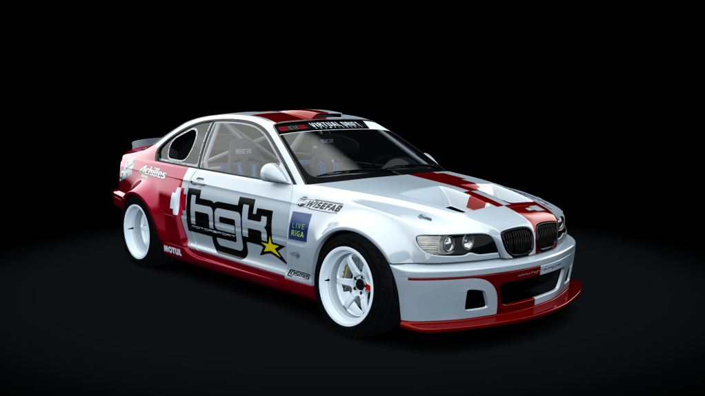 VDC BMW E46 HGK Public 3.0, skin hgk