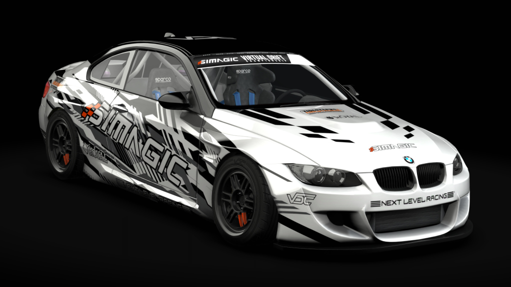 VDC BMW E92 M3 Public 2.0, skin VDC White