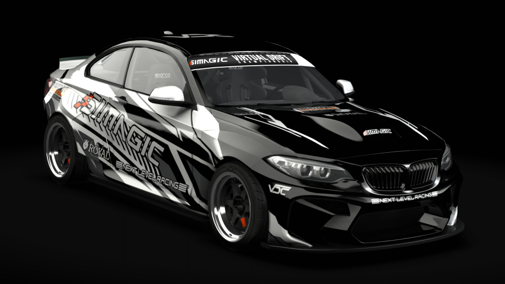 VDC BMW F22 M2 Eurofighter Public 2.0, skin VDC Black