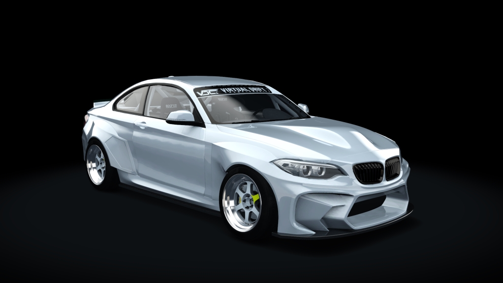 VDC BMW F22 M2 Eurofighter Public 2.0, skin alpinweiss_iii_pastel