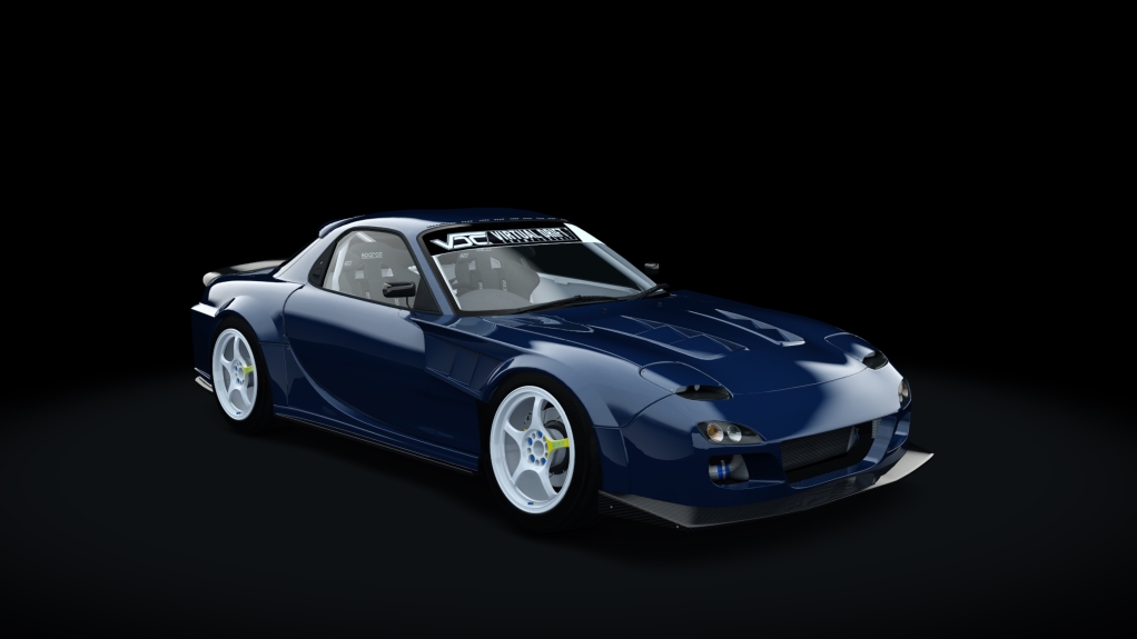 VDC Mazda RX-7 FD3S 20B Public 2.0, skin 10_blue_mica