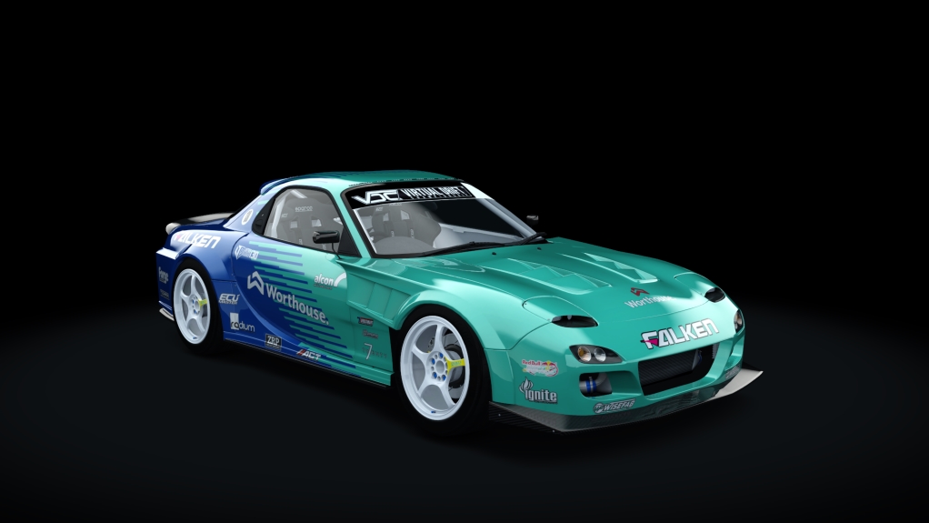 VDC Mazda RX-7 FD3S 20B Public 2.0, skin JD130