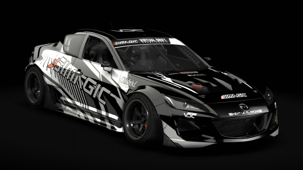 VDC Mazda RX-8 Public 3.0, skin VDC Black